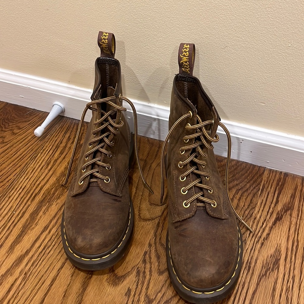 Doc Martins Lace Up Crazy Horse